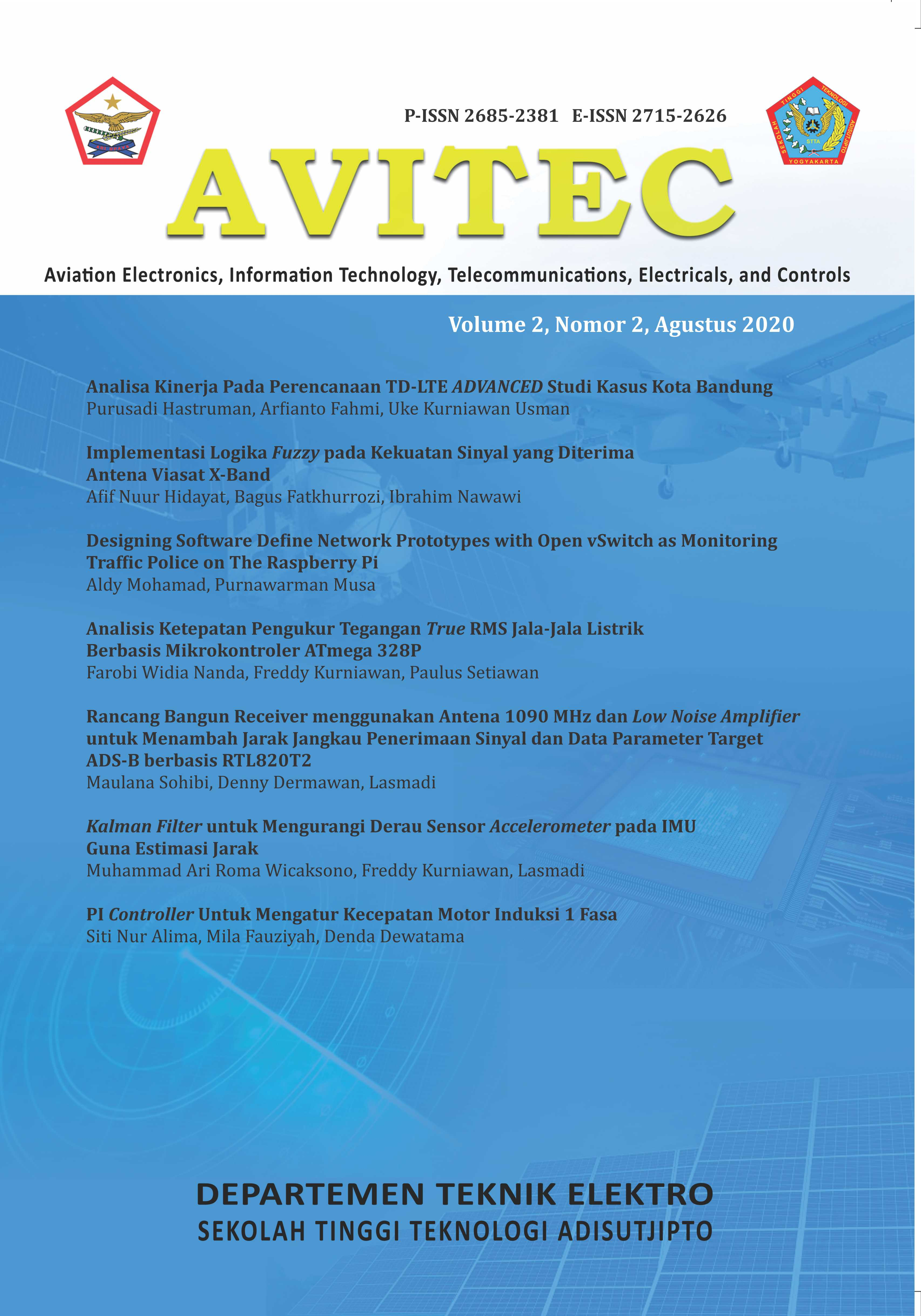 Cover Jurnal Avitec Vol 2 No 2 2020